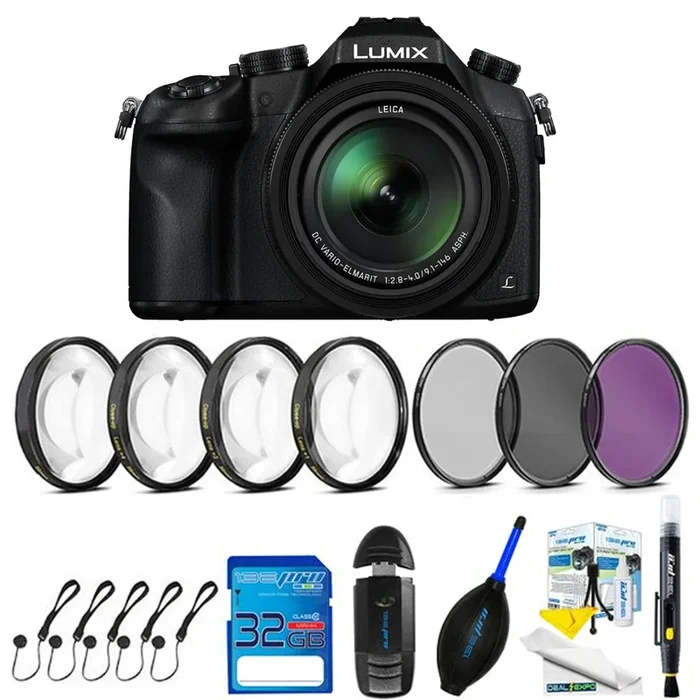 Panasonic LUMIX DMC-FZ1000 Digital Camera With 32GB & More