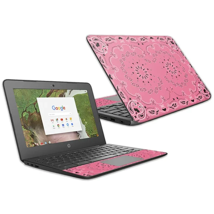 Pink Bandana Chromebook G6 11.6″ (2018) Skin
