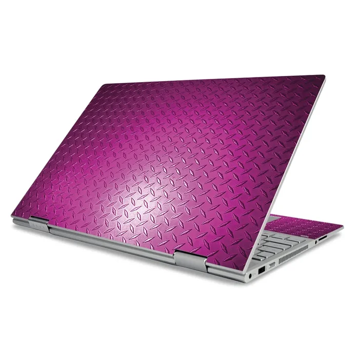 Pink Diamond Plate Envy x360 15″ (2019) Skin