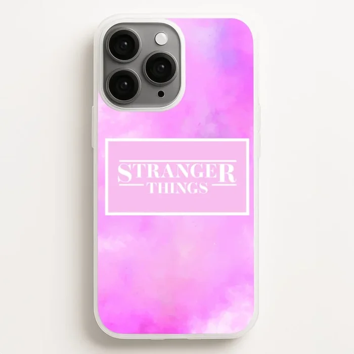 Pink Galaxy Stranger Phone Case