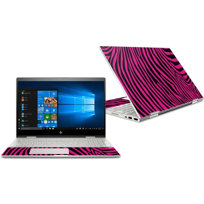 Pink Zebra Envy x360 Convertible 15″ (2018) Skin