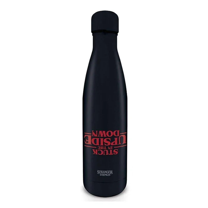PMD METAL WATER BOTTLE: STRANGER THINGS- STUCK IN THE UPSIDE DOWN