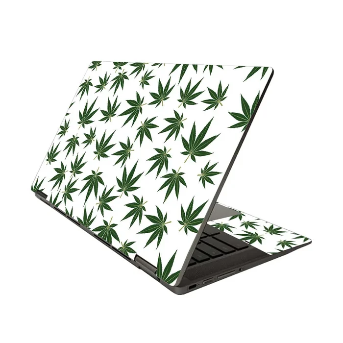 Pot Leaves Green Chromebook x360 14″ (2020) Skin