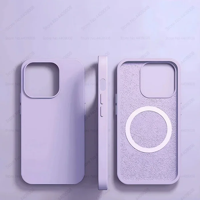 Premium Liquid Silicone Cover Case for iPhone