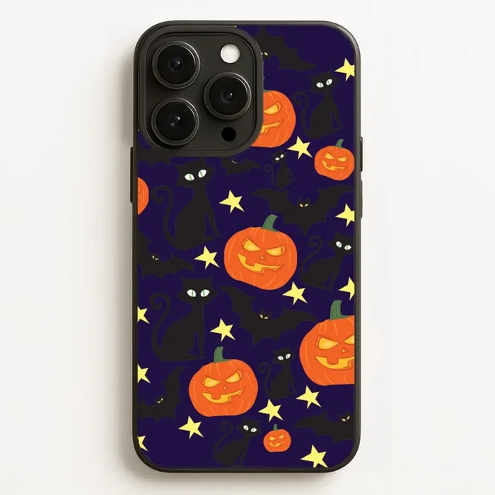 Pumpkin And Cats – Halloween Phone Case
