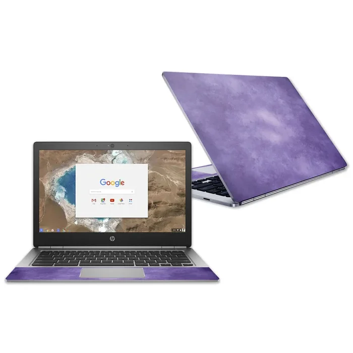 Purple Airbrush Chromebook G1 13.3″ (2018) Skin