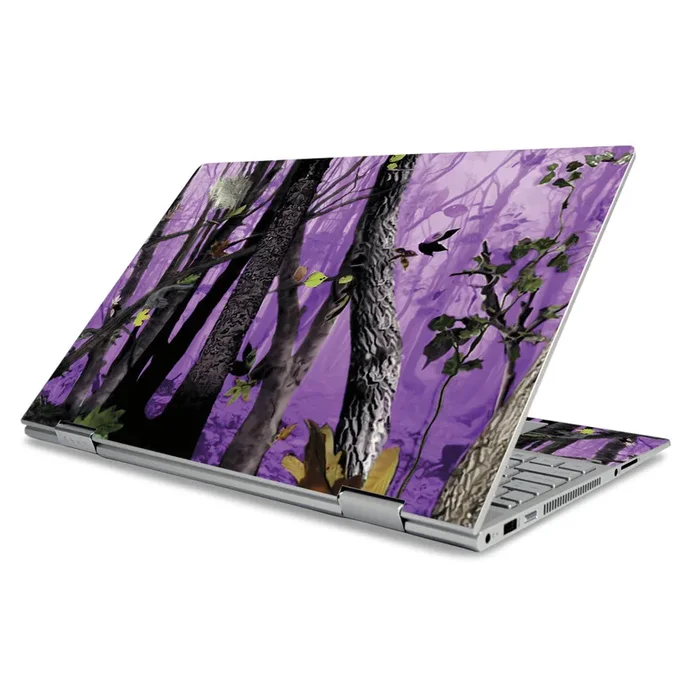 Purple Tree Camo Envy x360 15″ (2019) Skin