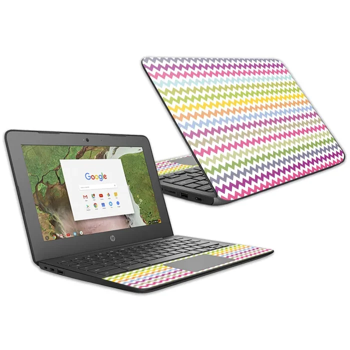 Rainbow Chevron Chromebook G6 11.6″ (2018) Skin