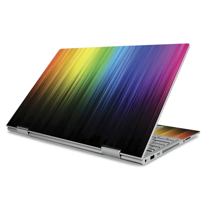 Rainbow Streaks Envy x360 15″ (2019) Skin