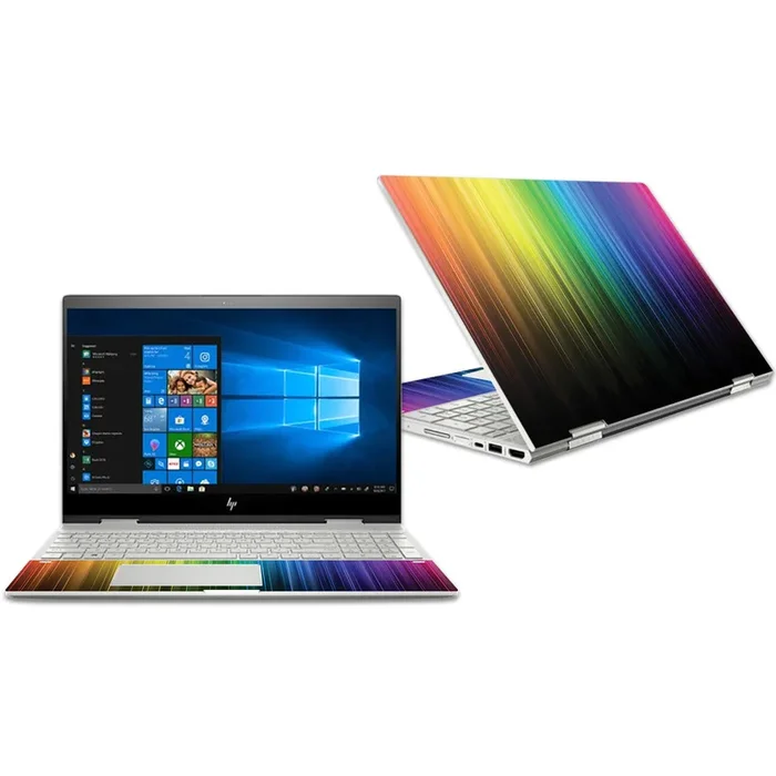 Rainbow Streaks Envy x360 Convertible 15″ (2018) Skin