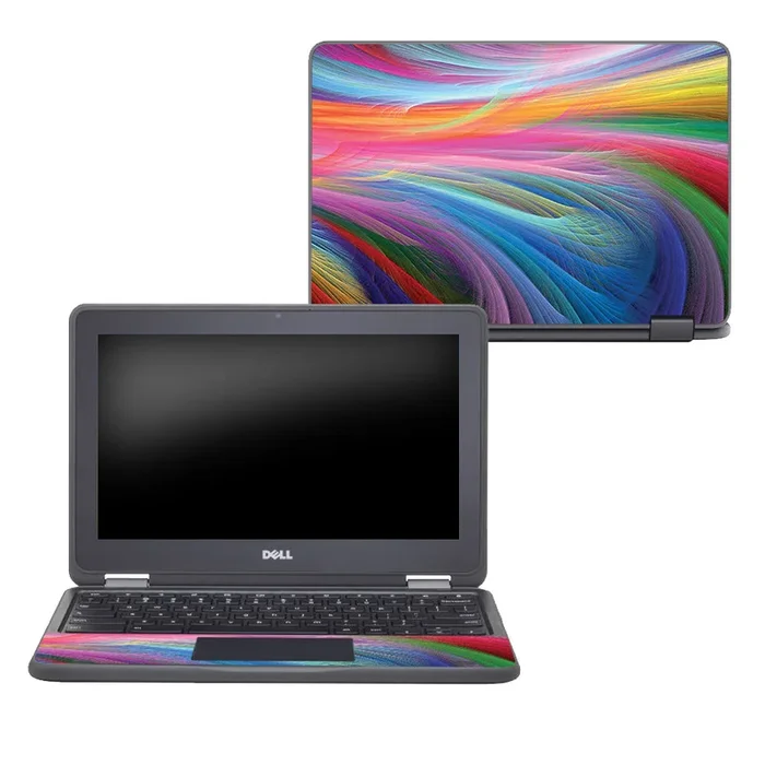 Rainbow Waves Chromebook 11″ 3189 Skin