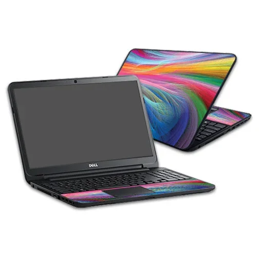 Rainbow Waves Inspiron 17 3721 Laptop 17″ Skin