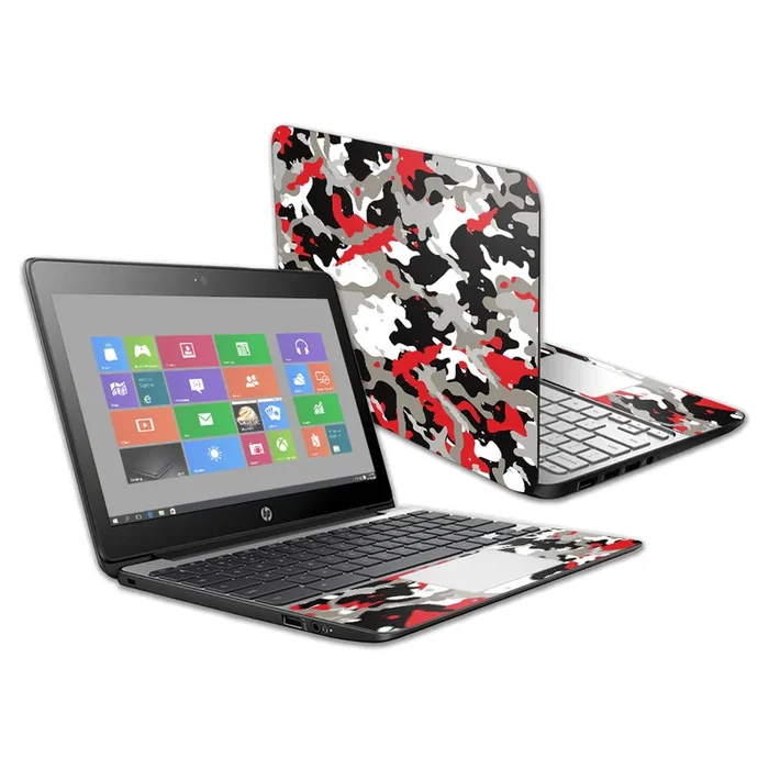 Red Camo Chromebook 11 G5 11.6″ Skin