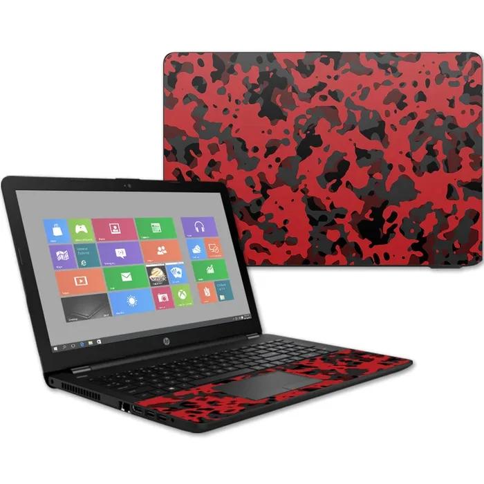 Red Modern Camo 15t Laptop 15.6″ (2017) Skin