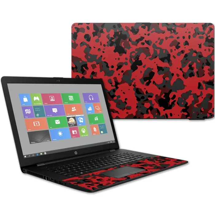 Red Modern Camo 17t Laptop 17.3″ (2017) Skin