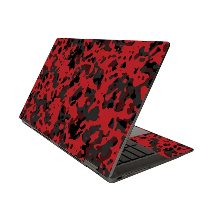 Red Modern Camo Chromebook x360 14″ (2020) Skin