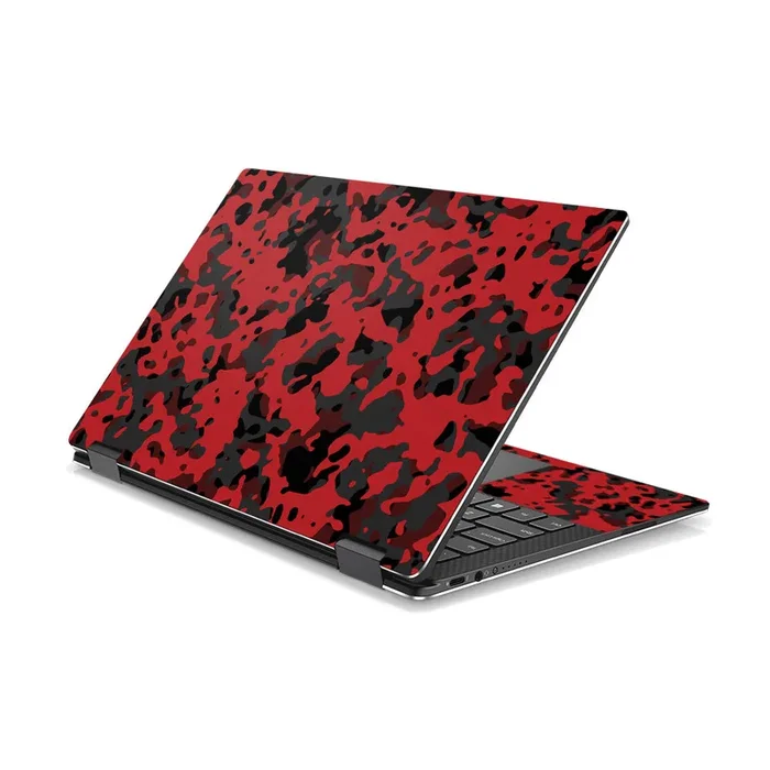 Red Modern Camo XPS 13 9365 2-In-1 (2017) Skin