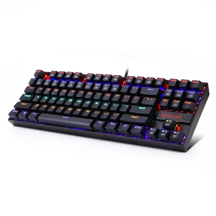 REDRAGON Kumara K552 Rainbow Tenkeyless Mechanical Gaming Keyboard ( Black ) ( Red Switch )