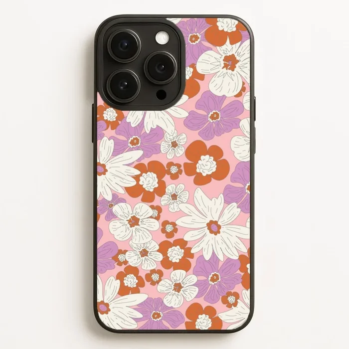 Retro Flowers – Floral Patterns Phone Case