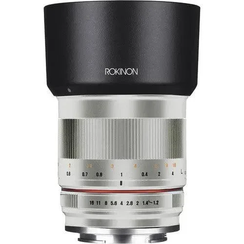 Rokinon 50mm f/1.2 Lens for Sony E (Silver)