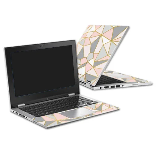 Rose Gold Polygon Inspiron i3147 11.6″ Skin