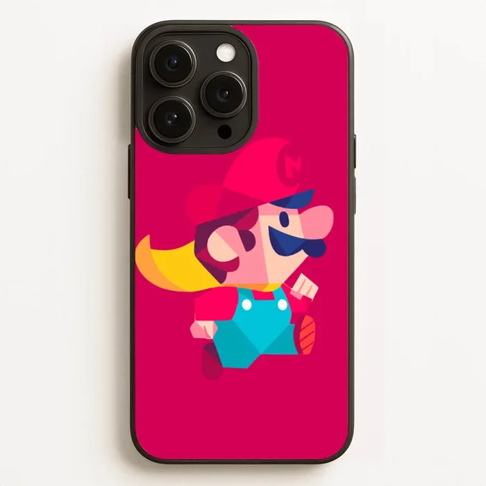 Running Mario – Mario Phone Case