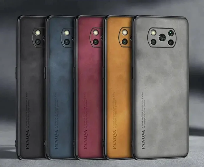 Schaffell Stil Leder Telefon Abdeckung für Xiaomi Poco X3 Pro Fall Pocophone poxo X 3 Pro x3pro TPU