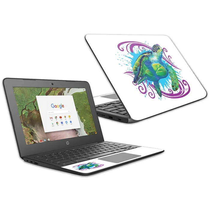Sea Turtle Splash Chromebook G6 11.6″ (2018) Skin