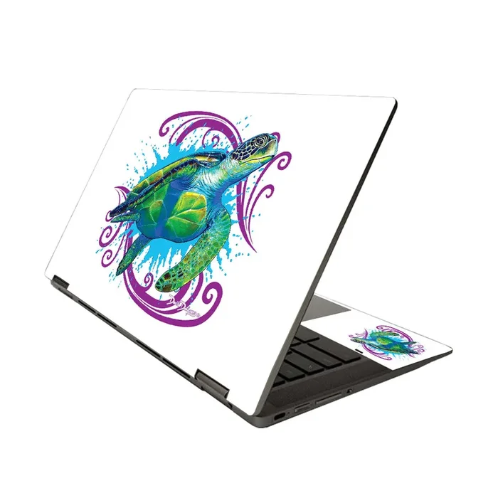 Sea Turtle Splash Chromebook x360 14″ (2020) Skin