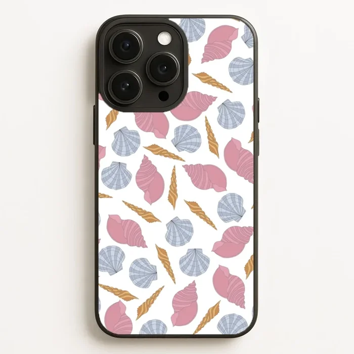 Seashells Pattern 10 Phone Case