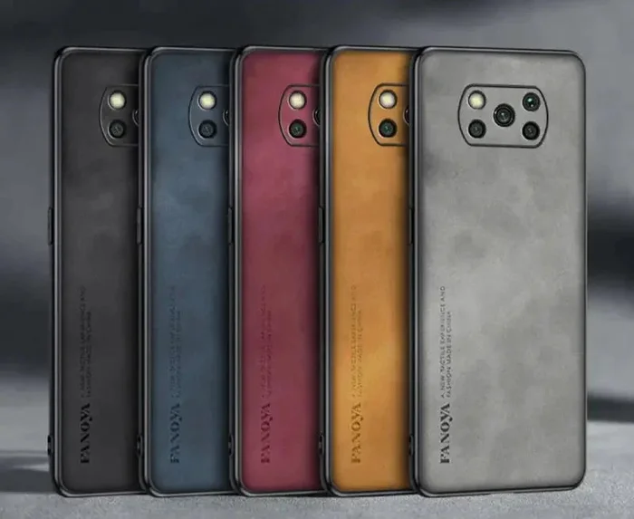 Sheepskin Style Leather Phone Case For Xiaomi Poco X3 Pro Case Pocophone poxo X 3 Pro x3pro TPU Protective Cover