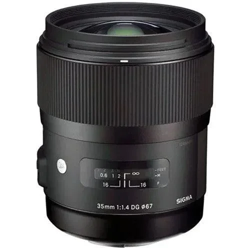 Sigma 35mm f/1.4 DG HSM Art Lens for Canon DSLR Cameras (Open Box)