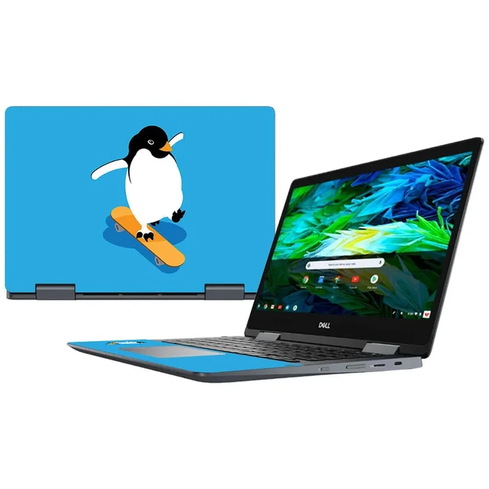 Skater Penguin Inspiron Chromebook 14″ (2018) Skin