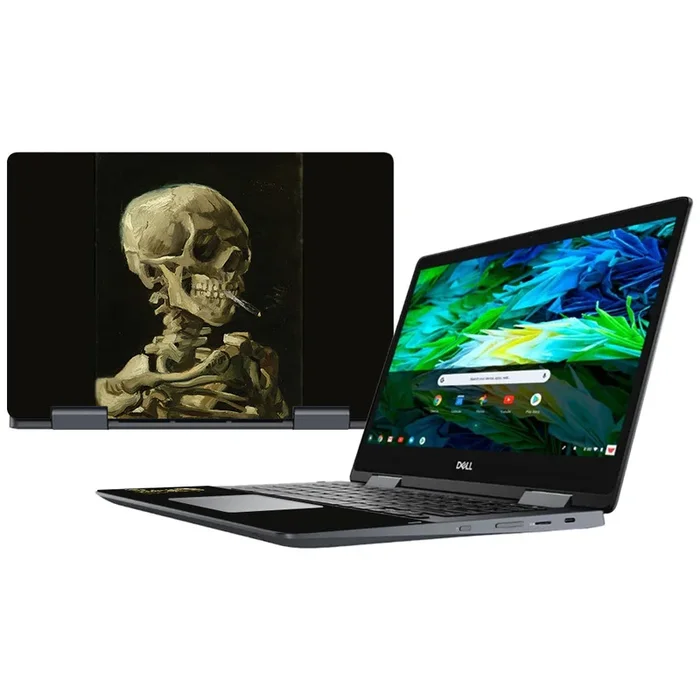 Skull With Cigarette Inspiron Chromebook 14″ (2018) Skin