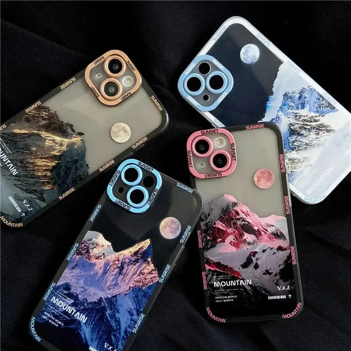 Snow Mountain Design Phone Cases For Xiaomi Redmi Note Mi 12 11 10 9 8 Lite 5G ne Case 11T 12T Pro