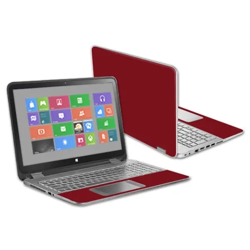 Solid Burgundy Envy x360 15.6″ (2014) Skin