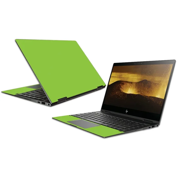 Solid Lime Green Envy x360 Convertible 13″ (2018) Skin