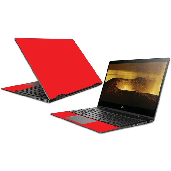 Solid Red Envy x360 Convertible 13″ (2018) Skin