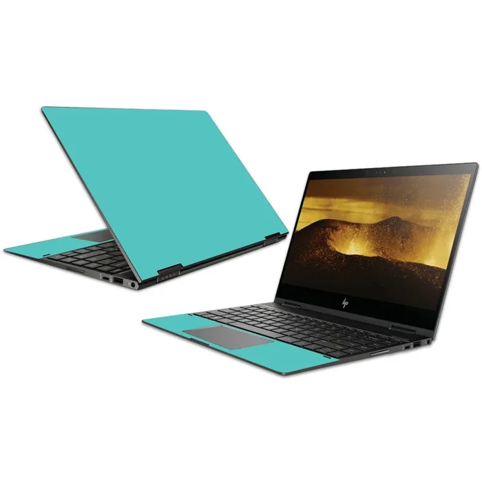 Solid Turquoise Envy x360 Convertible 13″ (2018) Skin