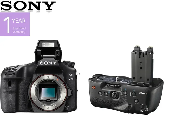 Sony Alpha a77II DSLR Camera with Battery Grip (Body Only)