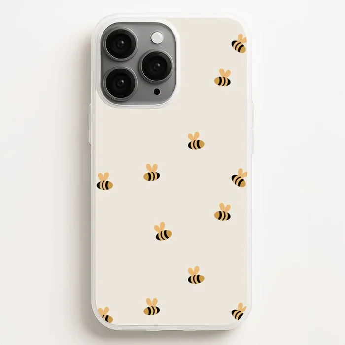 Spring Bee Pattern Phone Case