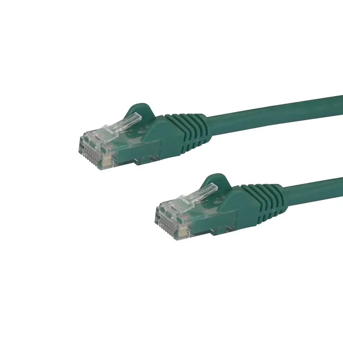 Startech.Com 15Ft Cat6 Ethernet Cable – Green Cat 6 Gigabit Ethernet Wire -650Mhz 100W Poe Rj45 N6Patch15Gn