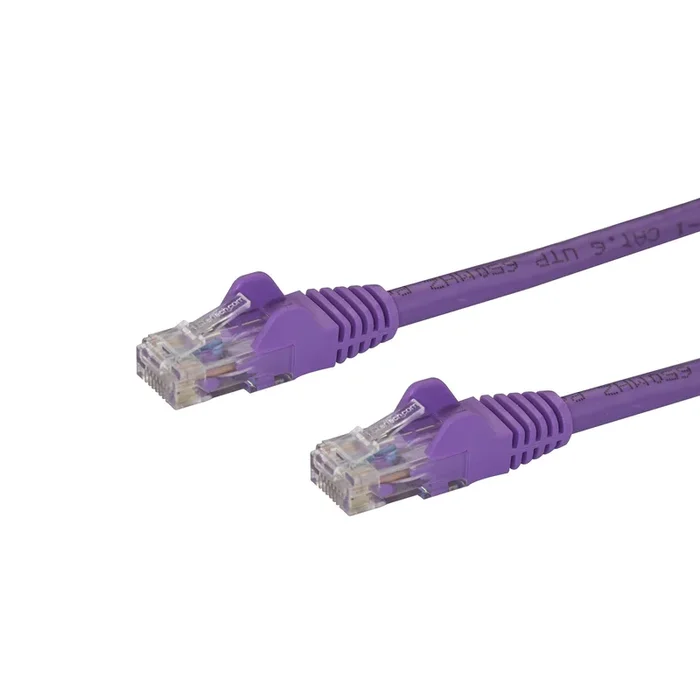 Startech.Com 3Ft Cat6 Ethernet Cable – Purple Cat 6 Gigabit Ethernet Wire -650Mhz 100W Poe Rj45