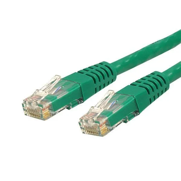 Startech.Com 4Ft Cat6 Ethernet Cable – Green Cat 6 Gigabit Ethernet Wire -650Mhz 100W Poe Rj45 Utp C6Patch4Gn