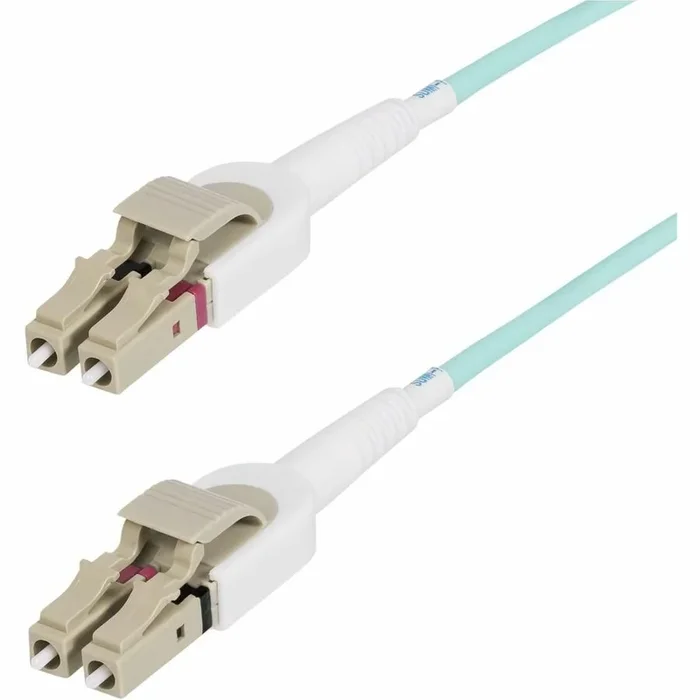StarTech.com 5m (16.4ft) LC to LC (UPC) OM4 Switchable Fiber Optic Cable 50/125, 100G, 450FBLCLC5SW