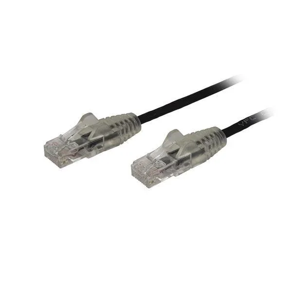 Startech.Com 6 Ft. Cat6 Ethernet Cable – Slim – Snagless Rj45 Connectors – Black