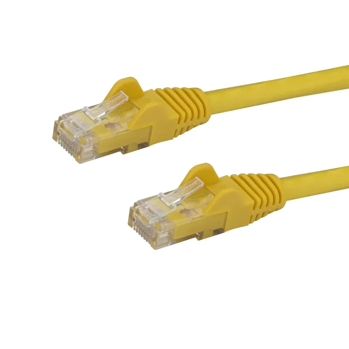 Startech.Com 6In Cat6 Ethernet Cable – Yellow Cat 6 Gigabit Ethernet Wire -650Mhz 100W Poe Rj45