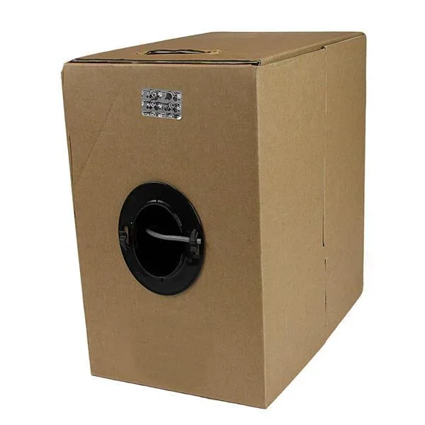 Startech.Com Bulk Cat 5E Ethernet Cable – 1000 Ft. – Solid – Plenum Cmp – Gray