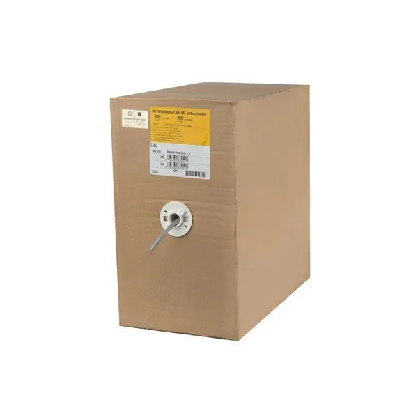 Startech.Com Bulk Cat6 Ethernet Cable – 1000 Ft. – Stranded – Cm-Rated For In-Wall Use – Gray