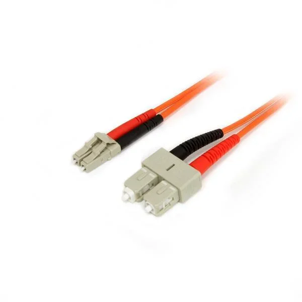 Startech.Com Fiber Optic Cable – Multimode Duplex 50/125 – Lszh – Lc/Sc – 5 M